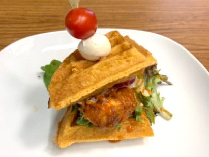 Red Hot Chicken Waffle